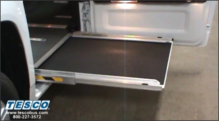 Manually Retracting the Ramp on an MV-1