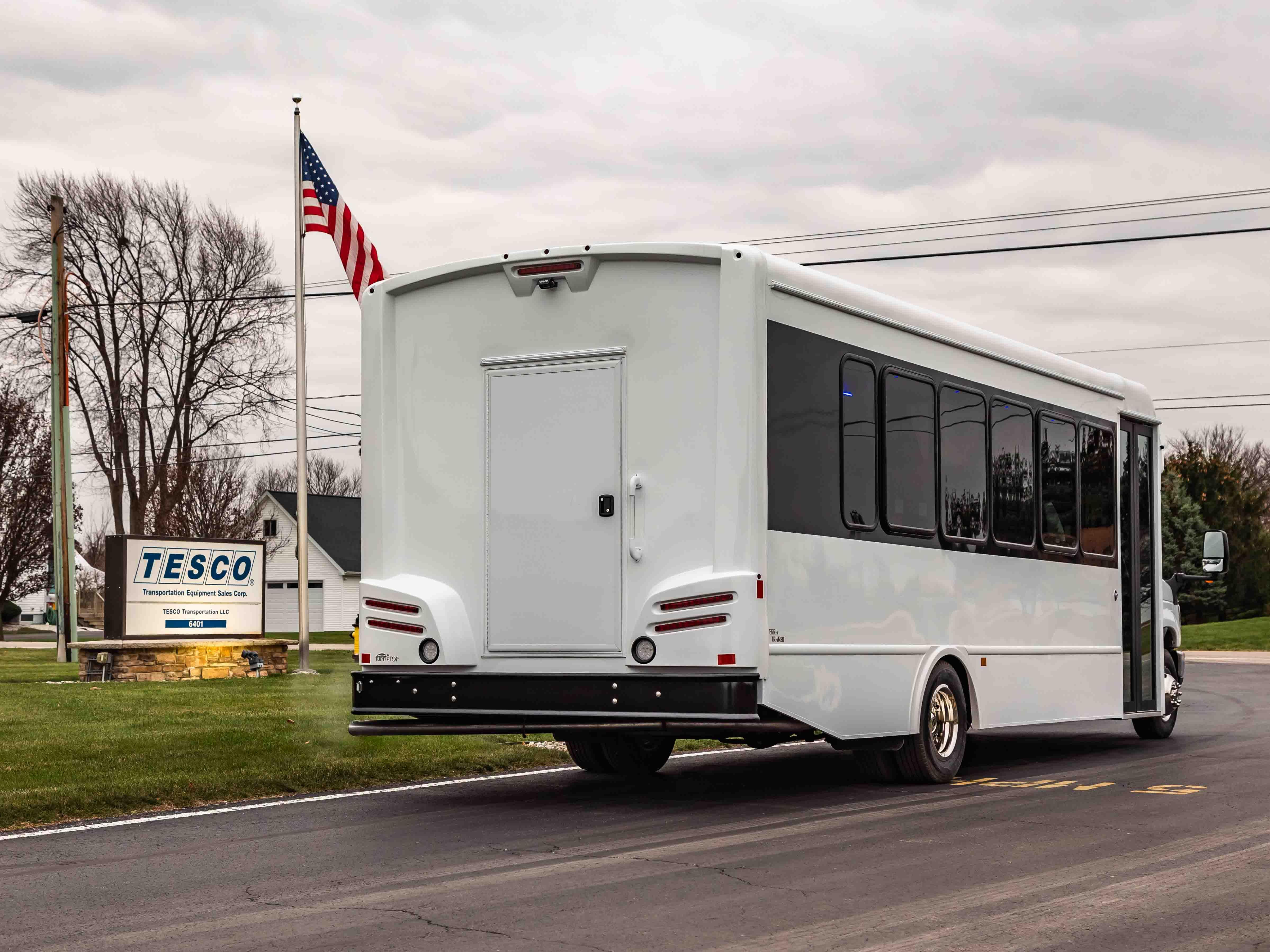 2025 Turtle Top Terra Transit Ford 22 Passenger Shuttle Bus